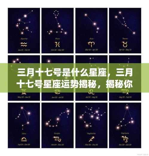 揭秘三月十七号星座性格与运势走向,星座性格特质及未来展望